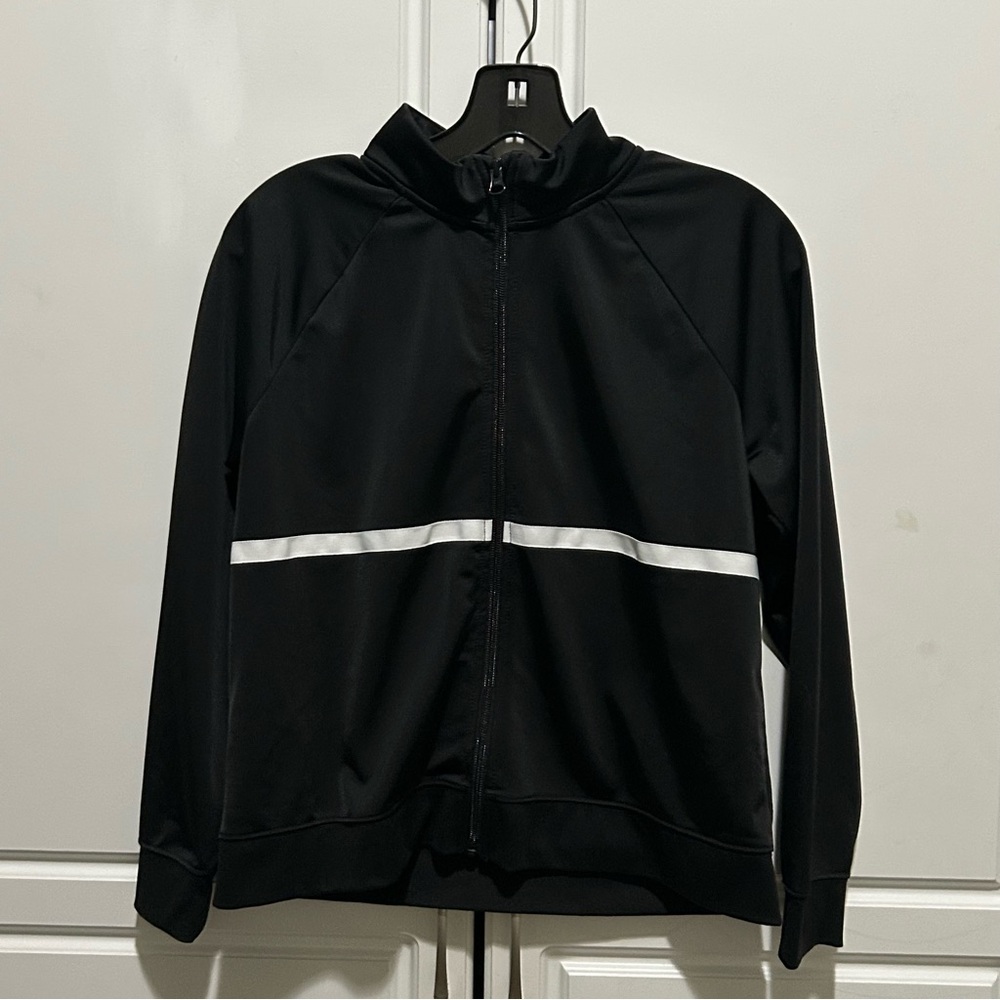 Athletic Works Black Windbreaker